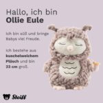 Steiff Kuscheltier Ollie Eule, Süßes Stofftier, Jungen, Mädchen & Babys ab 0 Monaten, Friends, Plüschtier (Copy) – Bild 6